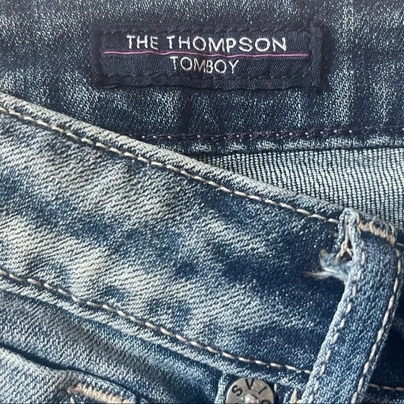VIGOSS- THE THOMPSON TOMBOY -DISTRESSED JEANS - Picture 10 of 10
